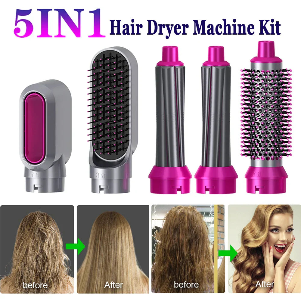 Hair Dryer Brush 5 In 1 Electric Blow Dryer Hair