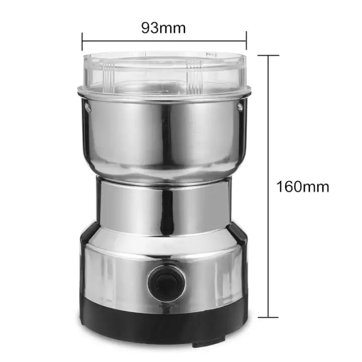 Nima Stainless Steel Mini Electric Spice Masala Grinder, Grinding machine