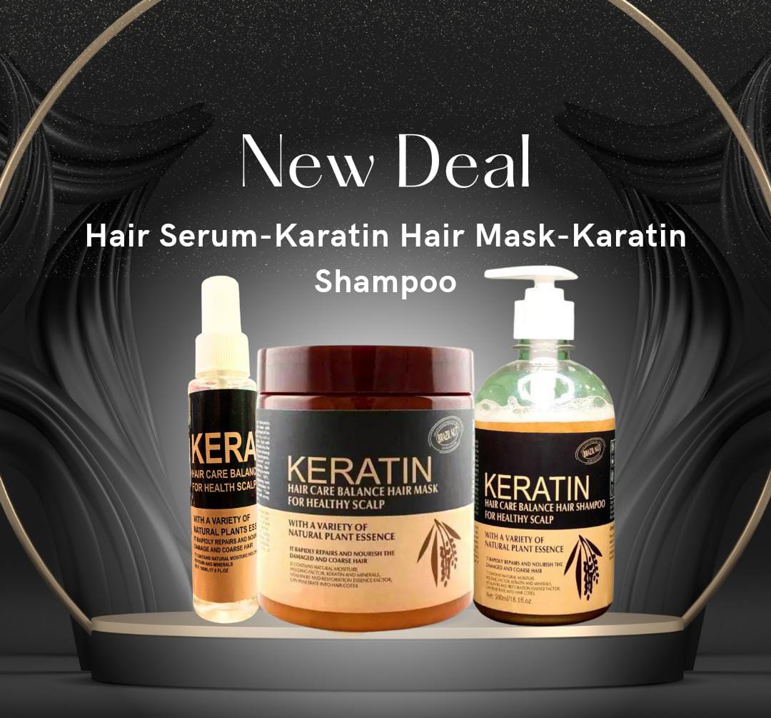 Homedorn Keratin Hair Mask Pack Of 3 Items