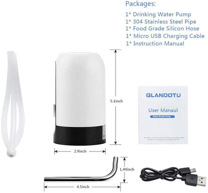 Automatic Electric Water Pump Drinking Water Dispenser for Home, Office, Travel, Camping