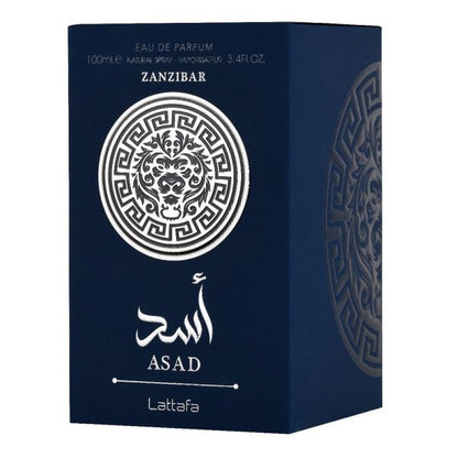 Asad Zanzibar Lattafa Perfume For Men 100ml Orignal Edp