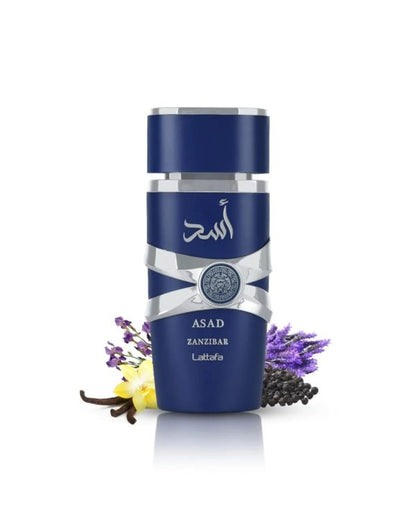 Asad Zanzibar Lattafa Perfume For Men 100ml Orignal Edp