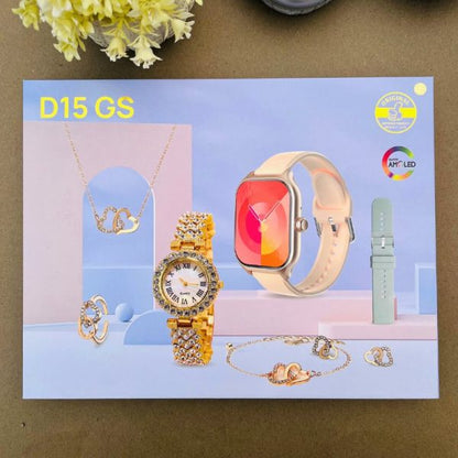 D15 Gs Smartwatch Smart Watch For Women With Advanced Functionality