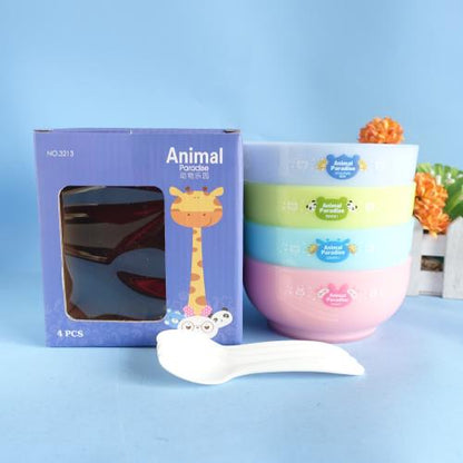 8 Pcs Animal Paradise Bowl Set For Kids